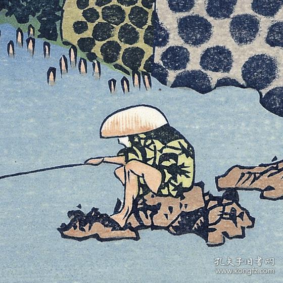 葛饰北斋富岳三十六景深川万年桥下安达新复刻日本原版进口浮世绘纯