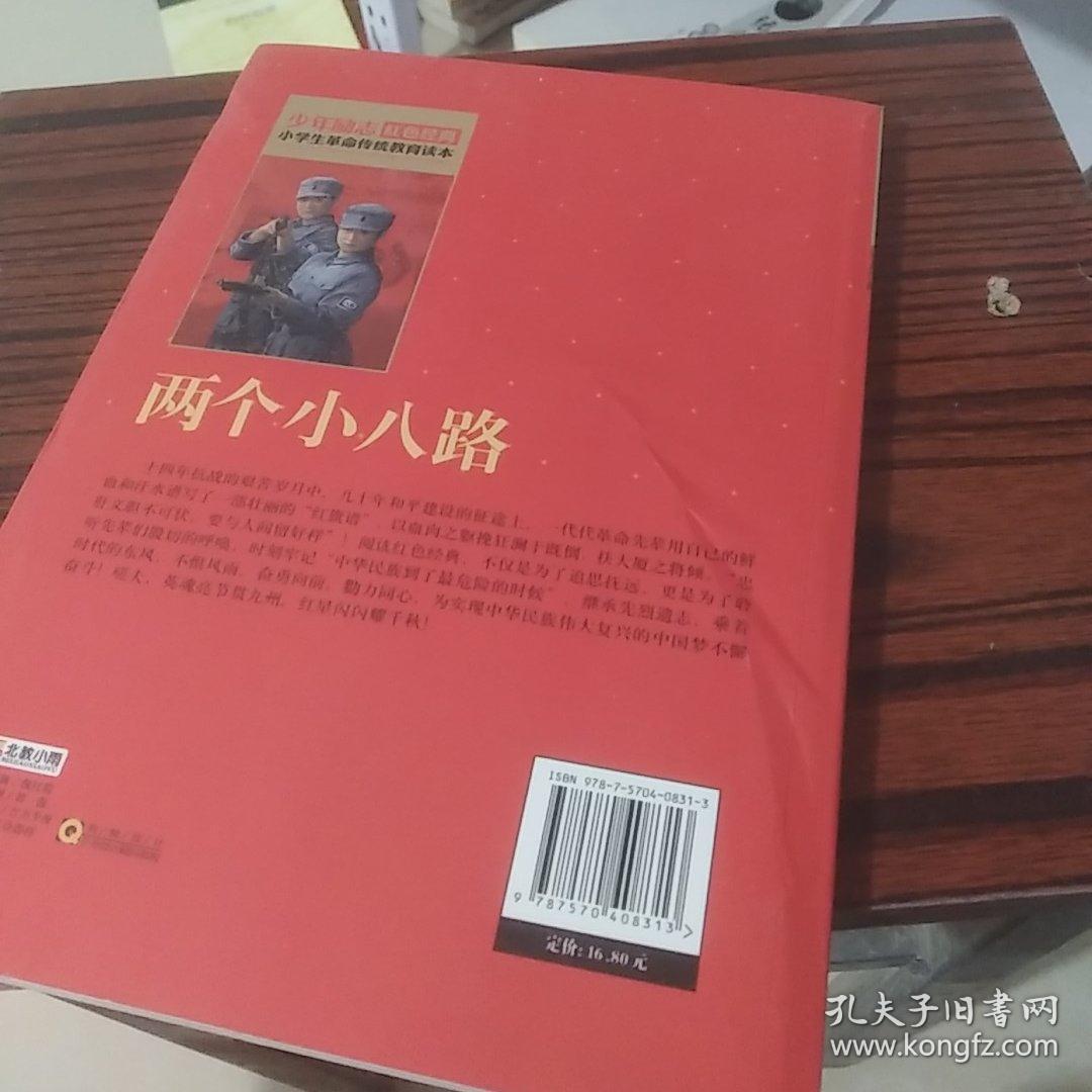 红色经典·小学生革命传统教育读本:两个小八路