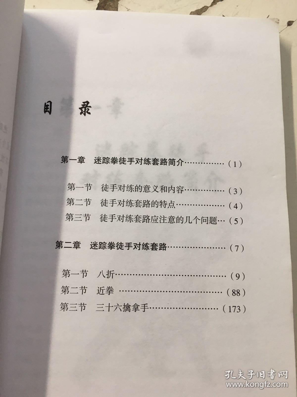 迷踪拳(第二册)—迷踪拳系列丛书 正版原版书