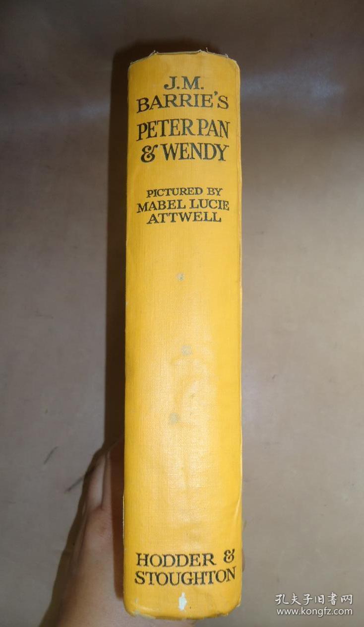 peter pan and wendy 詹姆斯巴里著名童话《小飞侠彼得潘与温蒂》著名