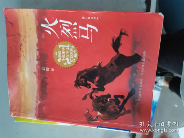 急速发货火烈马动物小说王子袁博旷野系列青年作家震撼心灵之作曹文轩