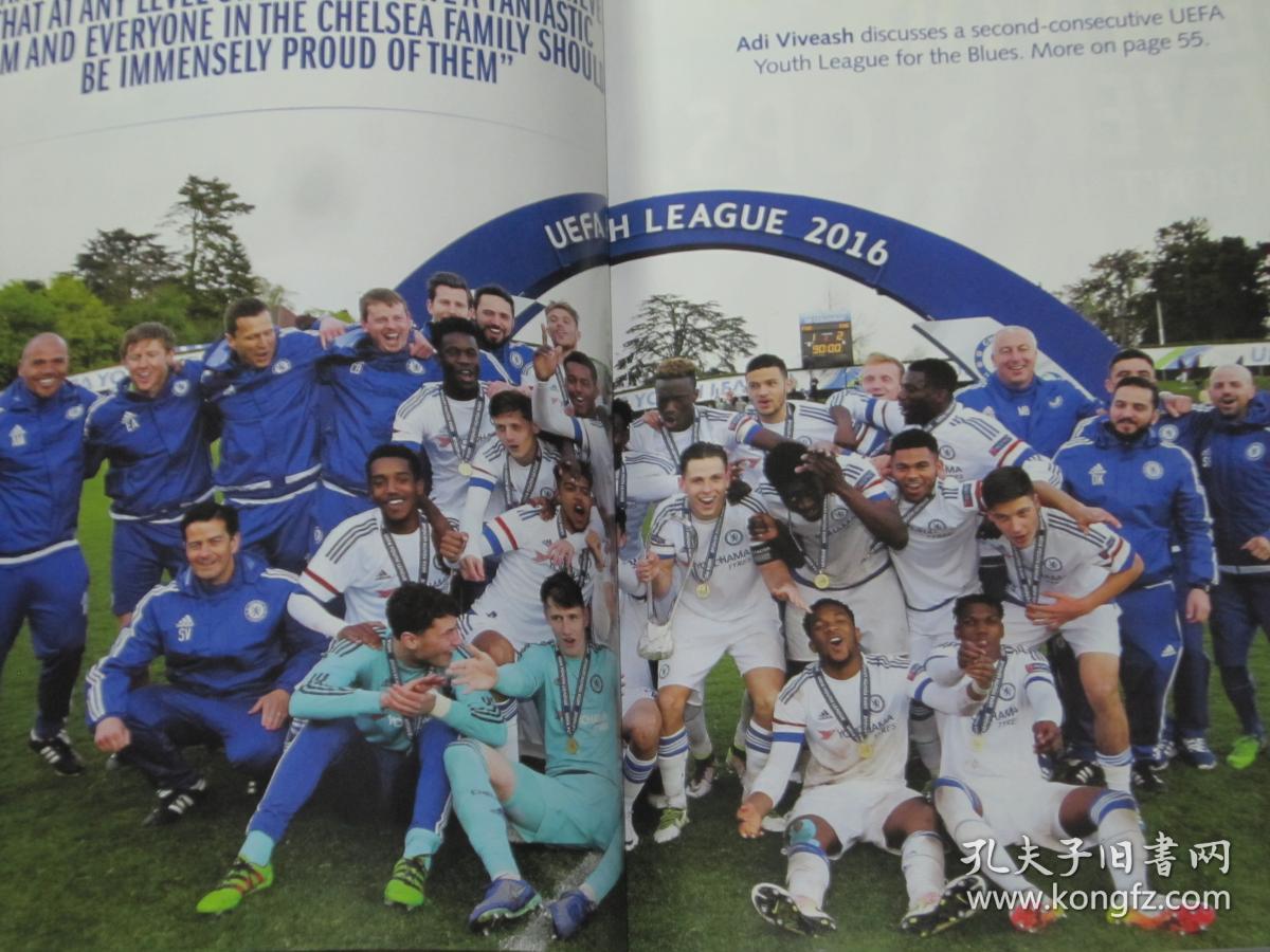 足球俱乐部 官方足球 队刊 2016年6月刊 chelsea football club