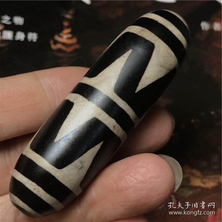 古天珠至纯天珠,神秘的"星"天珠,风化纹包浆醇厚,神韵