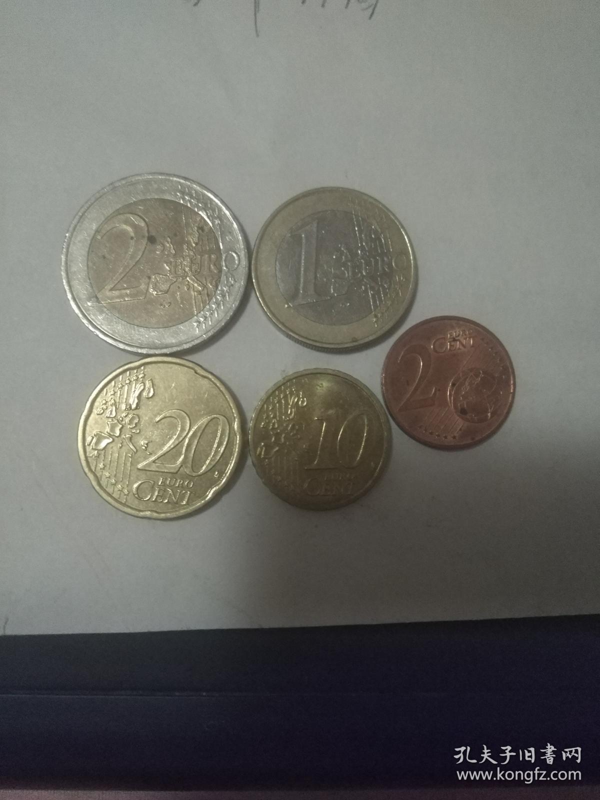 奥地利欧元硬币10欧分10cent2002流通真品