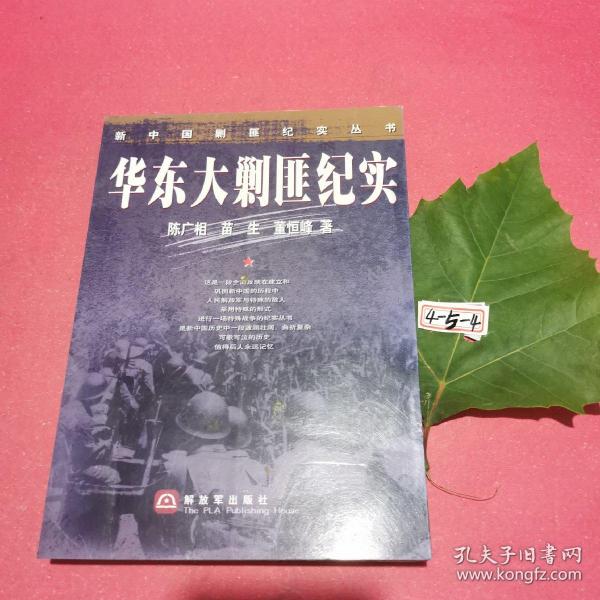 华东大剿匪纪实
