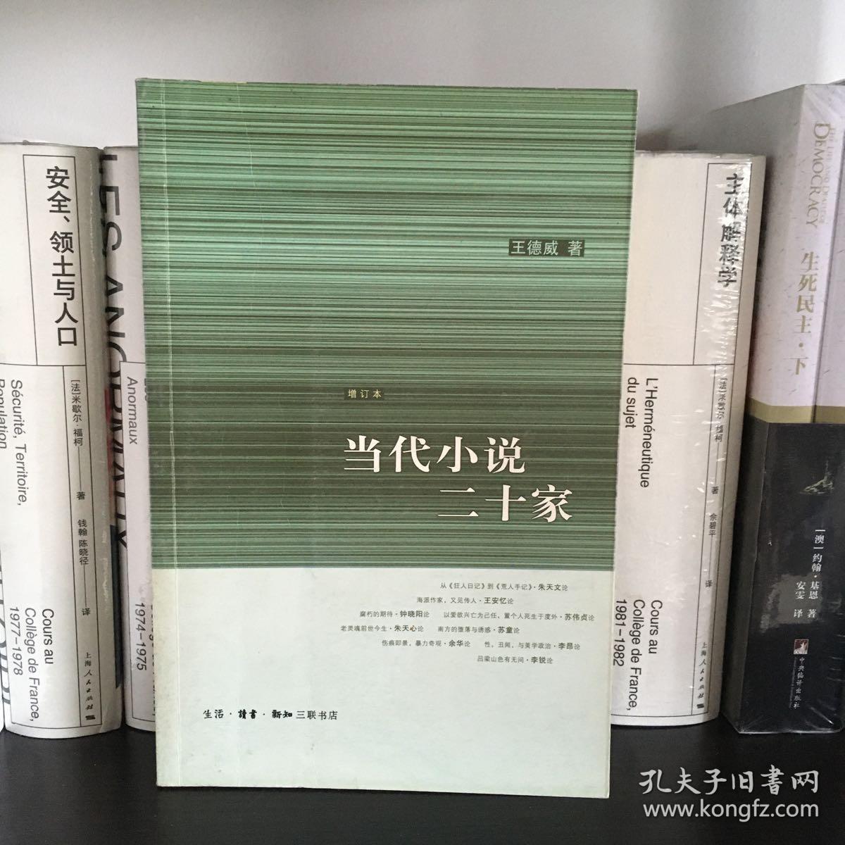 当代小说二十家