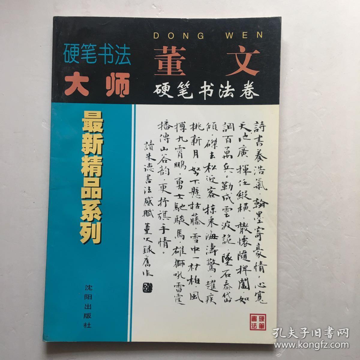 硬笔书法大师董文硬笔书法卷
