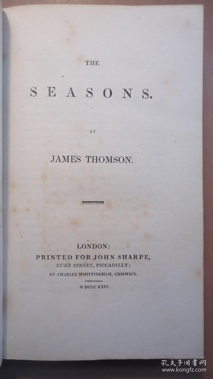 james thomson四季,jamesmitchell 1824年james thomson _ the seasons- 詹姆斯汤姆生著名长诗《四季》