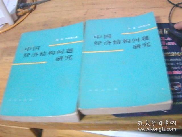 中国经济结构问题研究 上下
