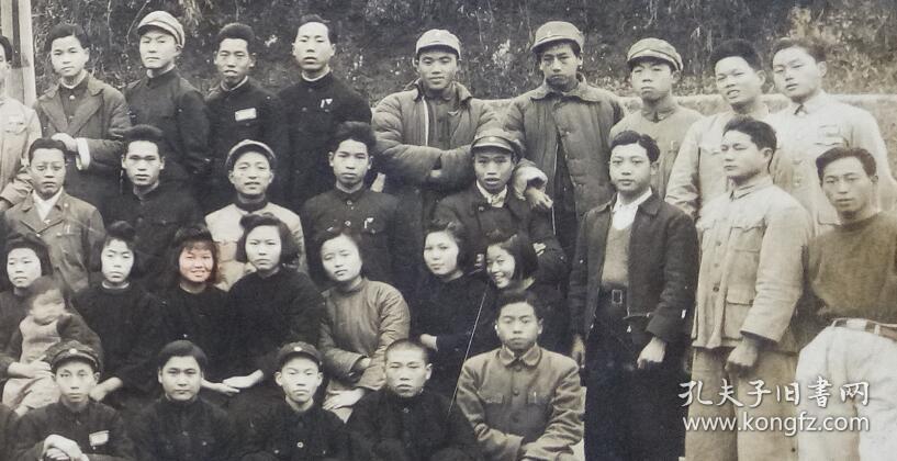 民国老照片:民国湖南怀化沅陵县杉树溜—国立沅陵中学(国立沅中.