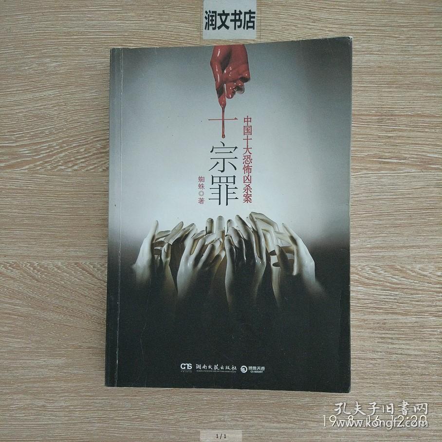 十宗罪:中国十大恐怖凶杀案 蜘蛛 湖南文艺出版 9787540446765