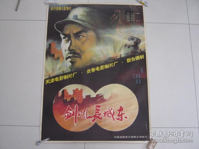 电影海报,剑吼长城东(1990年,全开)