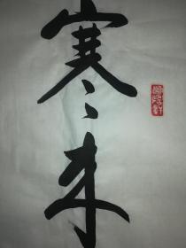 爱新觉罗61启骧书法寒来暑往秋收冬藏6969