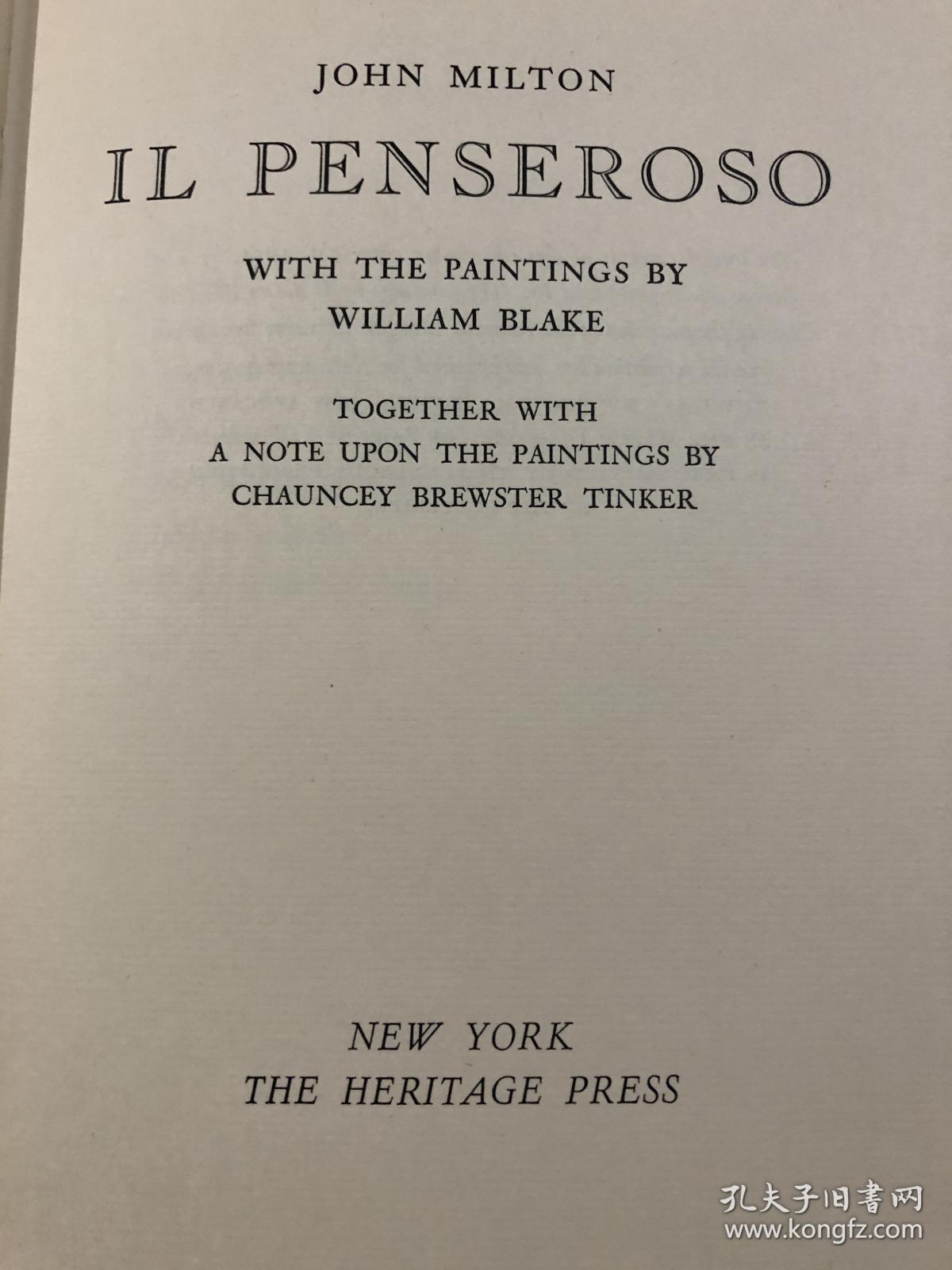 l"allegro 《欢乐颂》il penseroso《沉思颂》john milton 弥尔顿