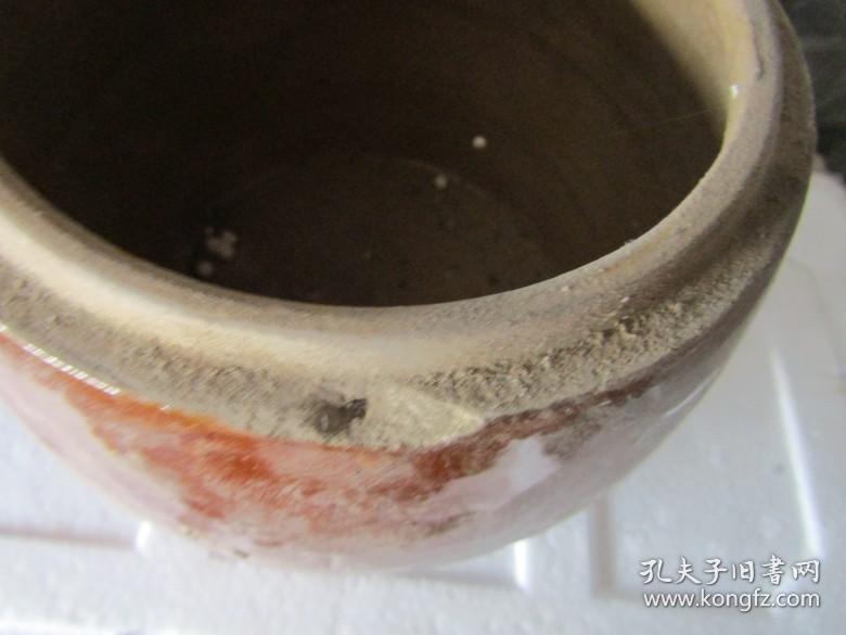 酱釉鼓钉纹罐11
