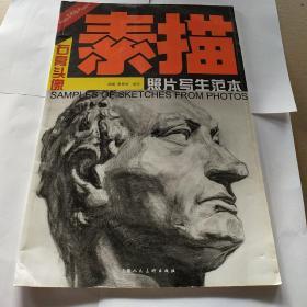 素描石膏头像:照片写生范本