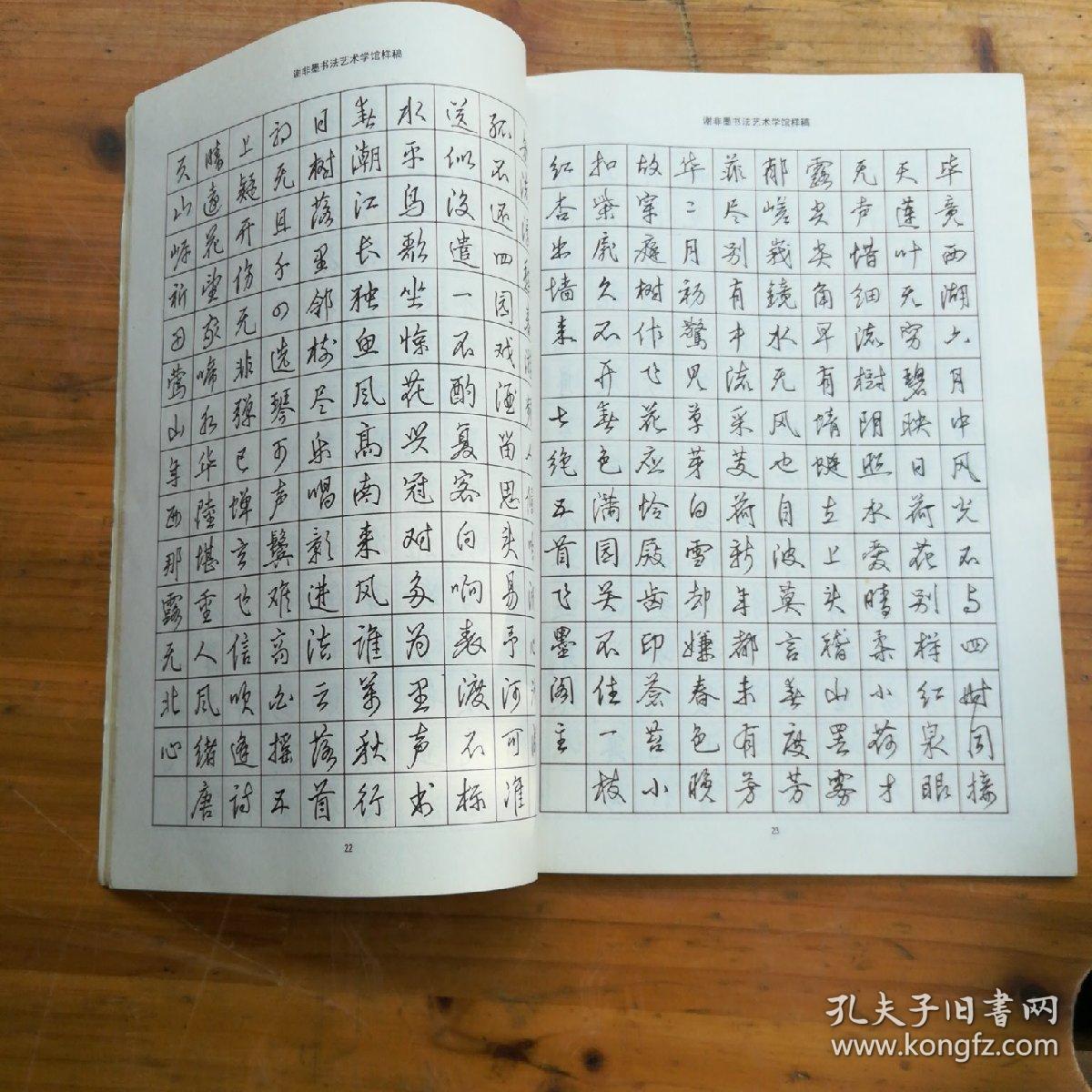 谢非墨硬笔书法