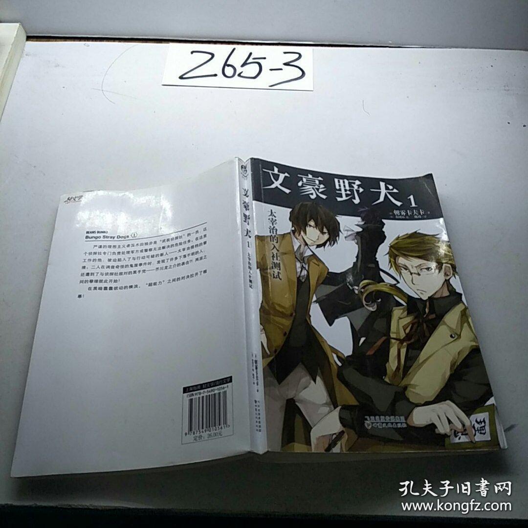 文豪野犬   :太宰治的入社测试 /[日]朝雾卡夫卡