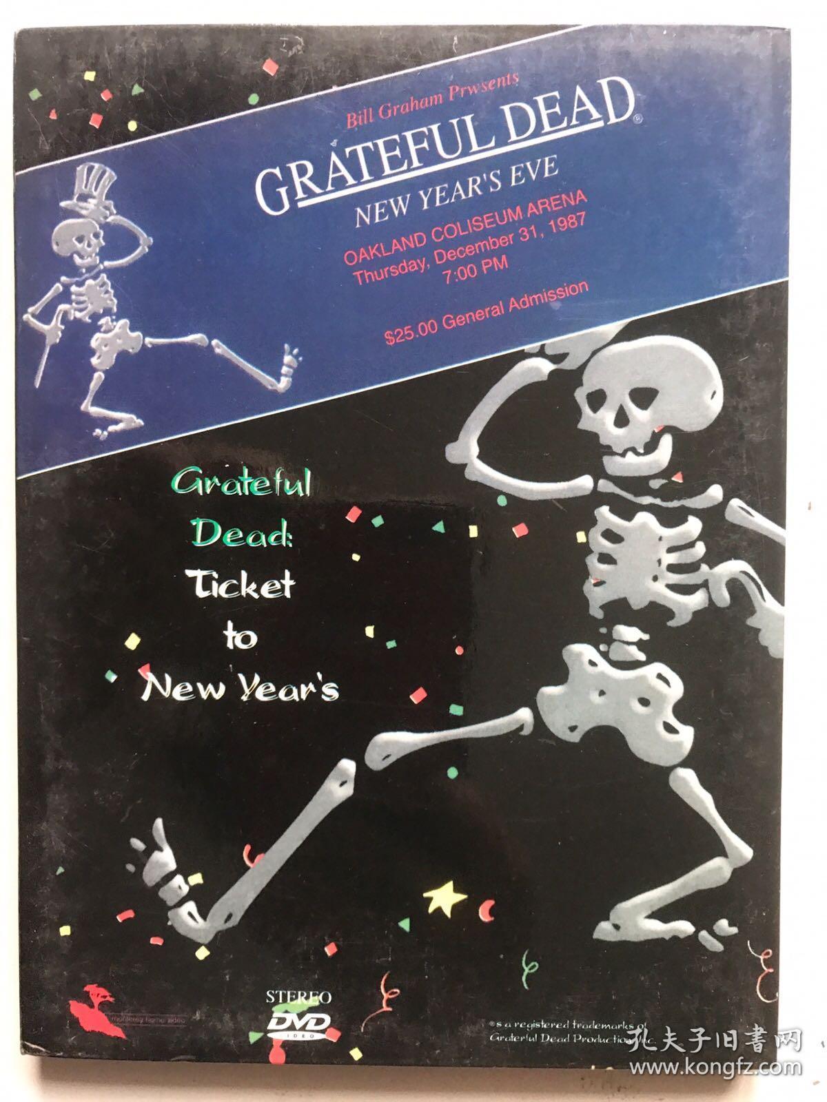 grateful dead 感恩而死 现场ticket to new year,是d