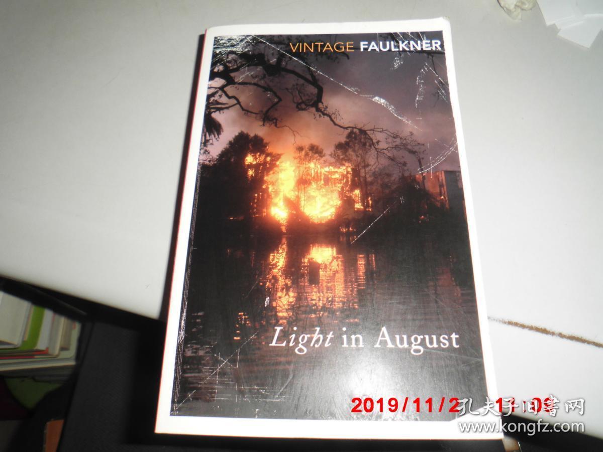 light in august,the tempest light in august 八月之光(福克纳名著英文版)