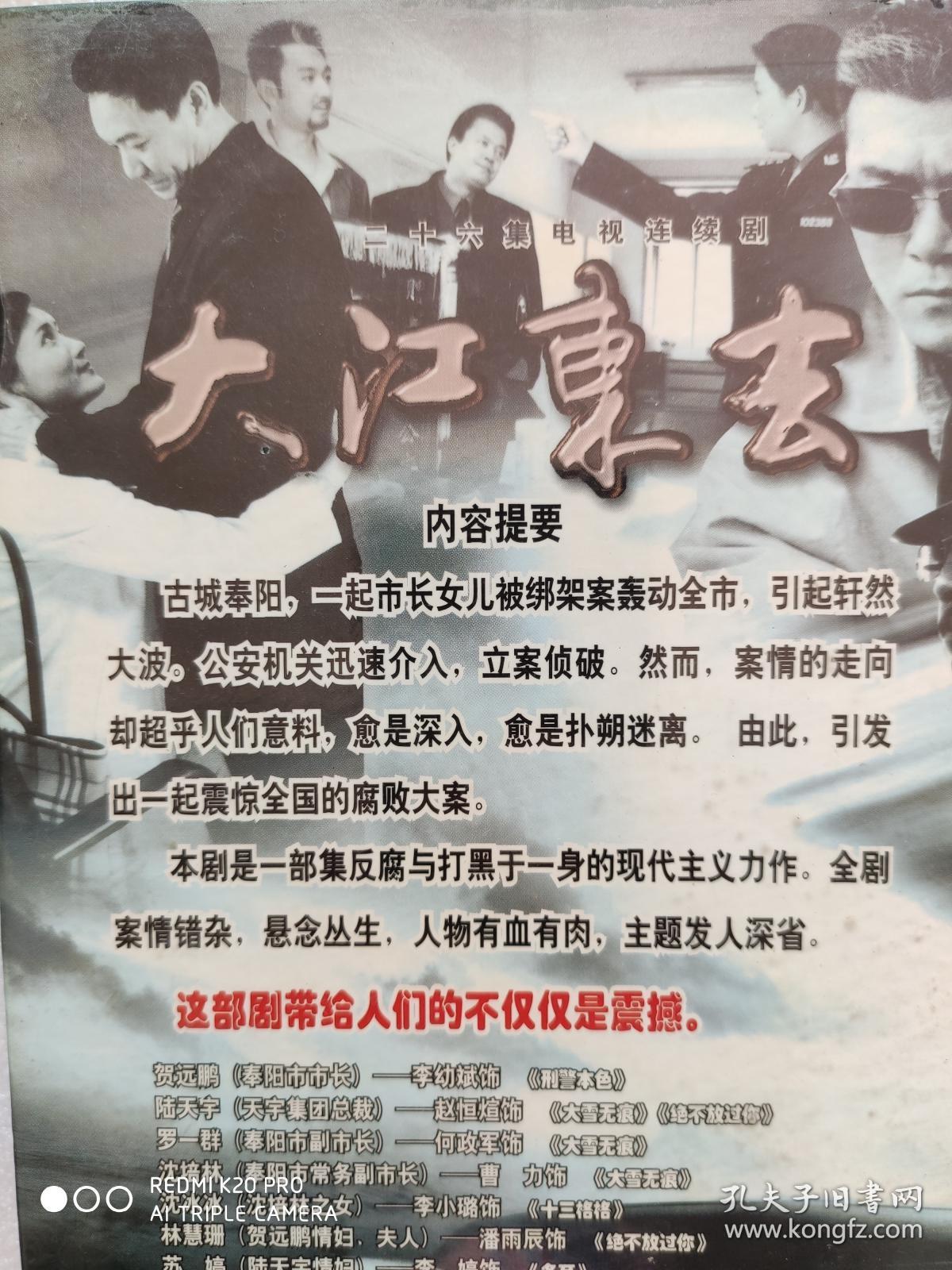 e454.电视连续剧dvd,【大江东去】,李幼斌.赵恒煊.何政军.曹力.
