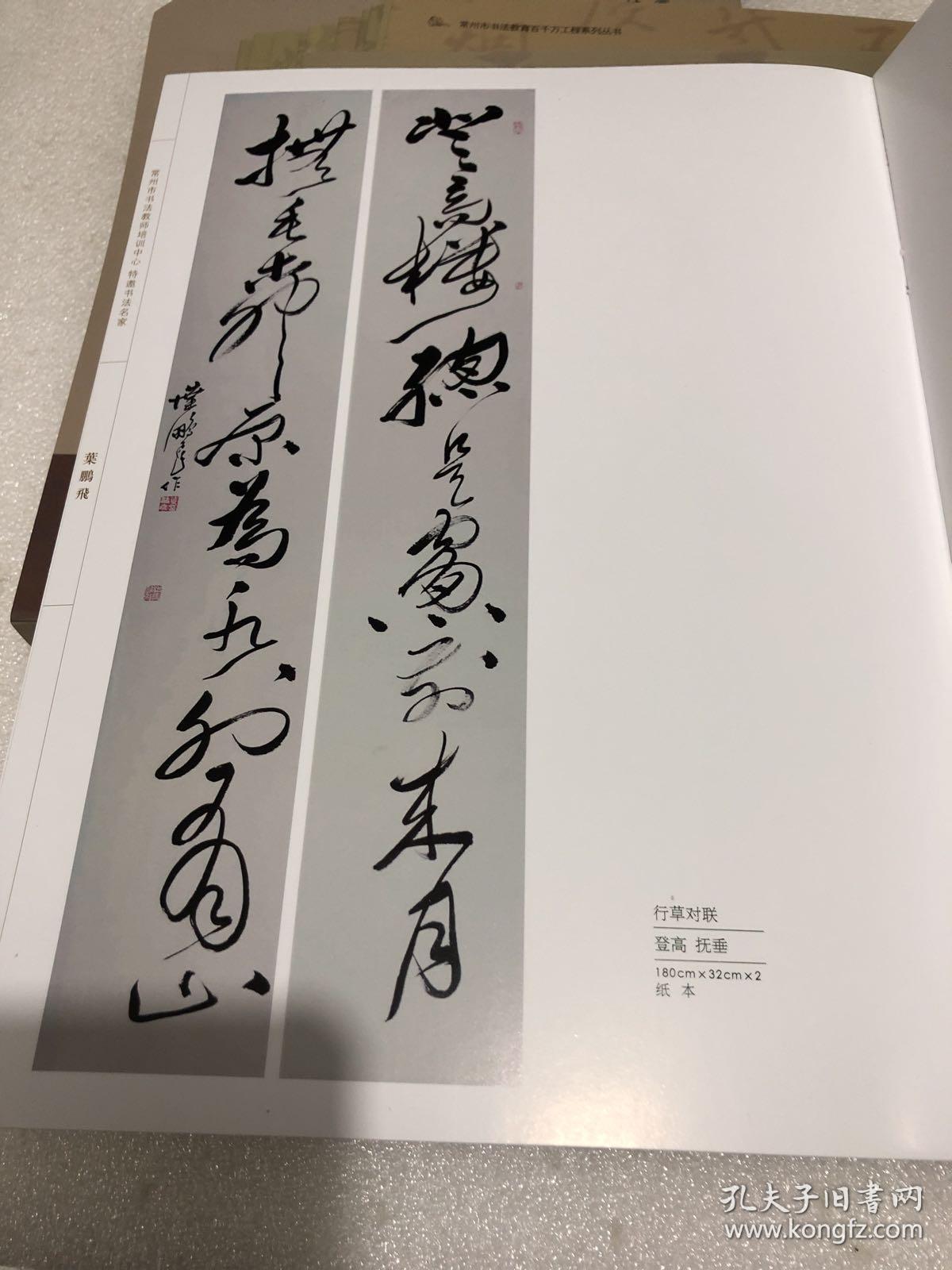 常州市书法教师培训中心特聘讲师系列书法作品集【盒装15册全,带涵套