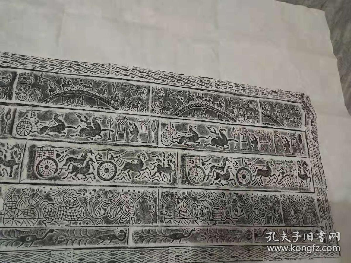 汉砖拓片