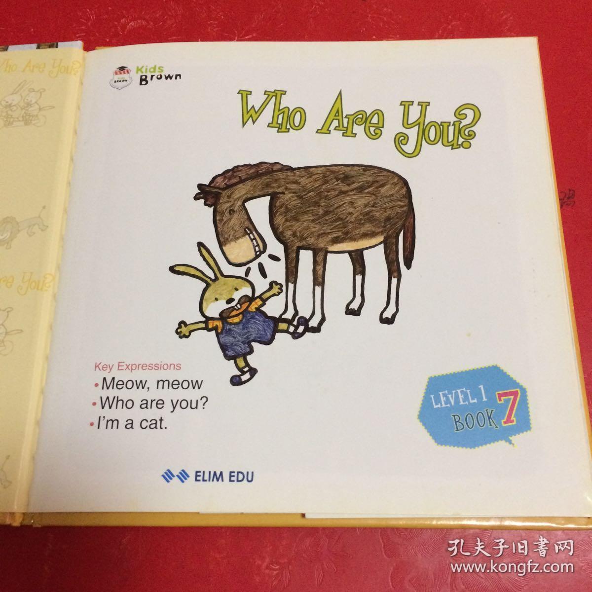 绘本 布朗儿童英语 who are you