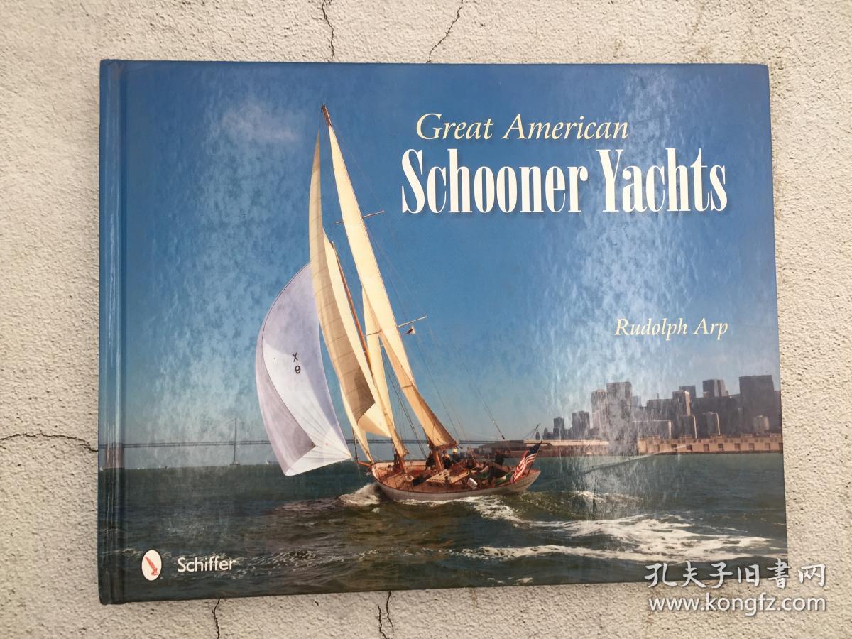 greatamericanschooneryachts英语精装帆船