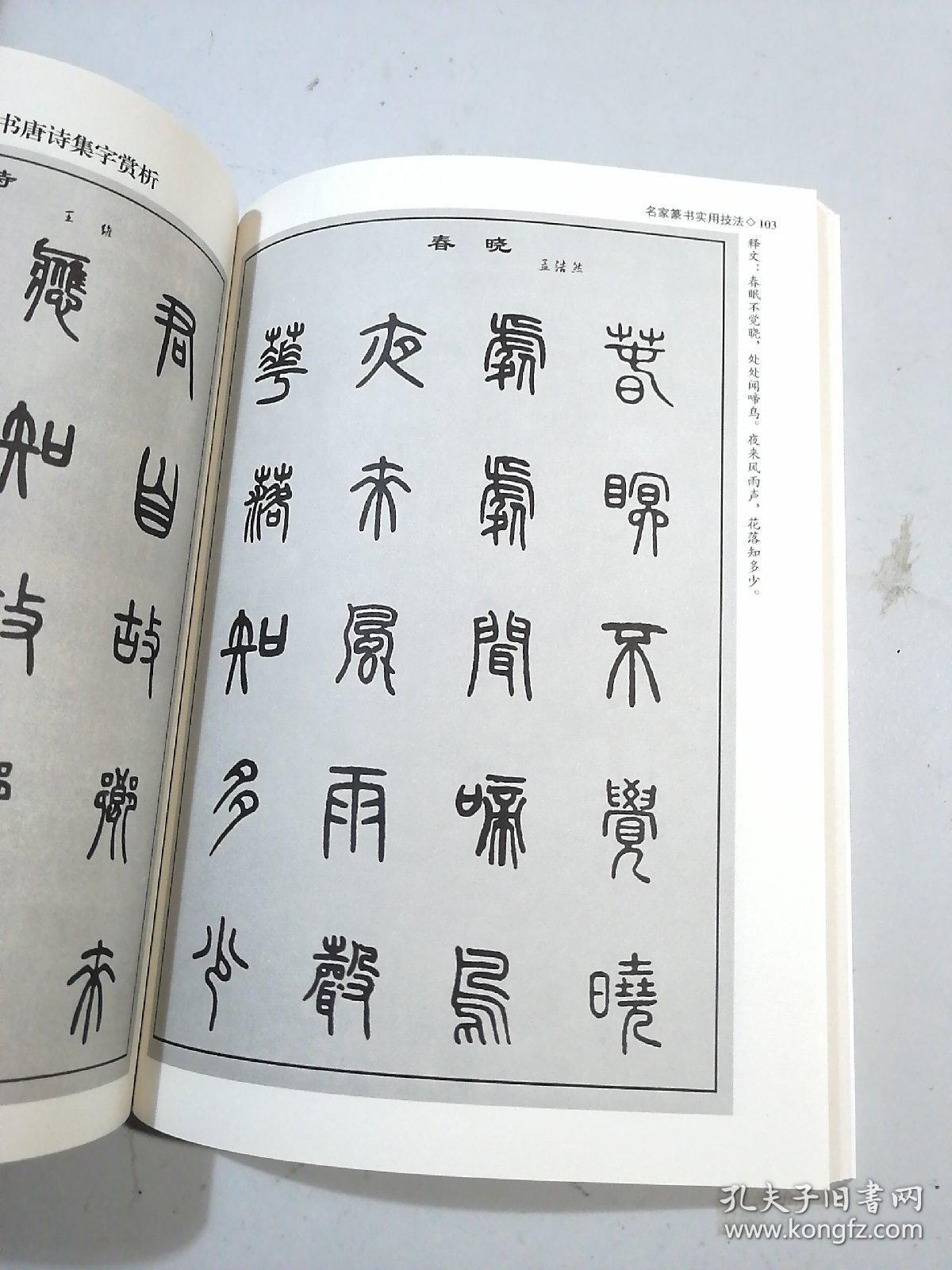 名家篆书实用技法 中国名家书法经典技法