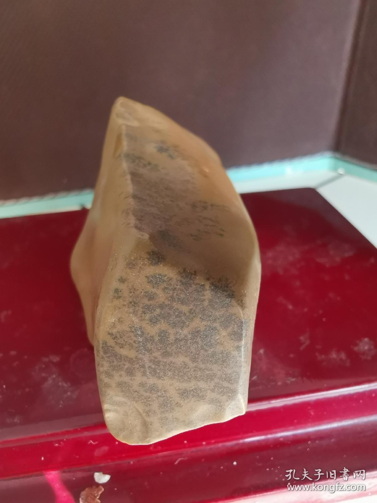新疆戈壁草花泥石小摆件奇石