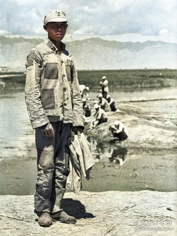 1944年美国记者哈里森福尔曼拍照的西安一带的历史照片10张5吋的hw