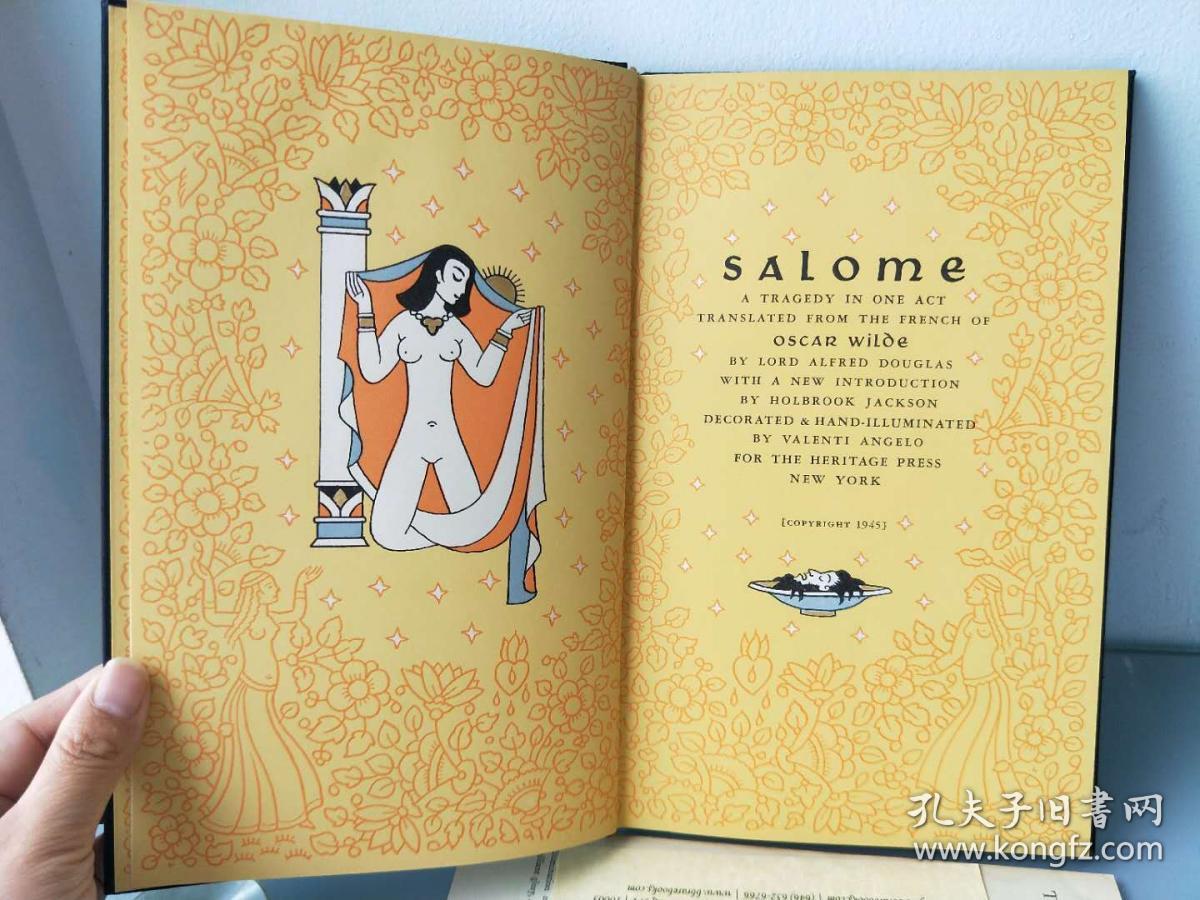 salome(奥斯卡王尔德《莎乐美》 oscar wilde the heritage press