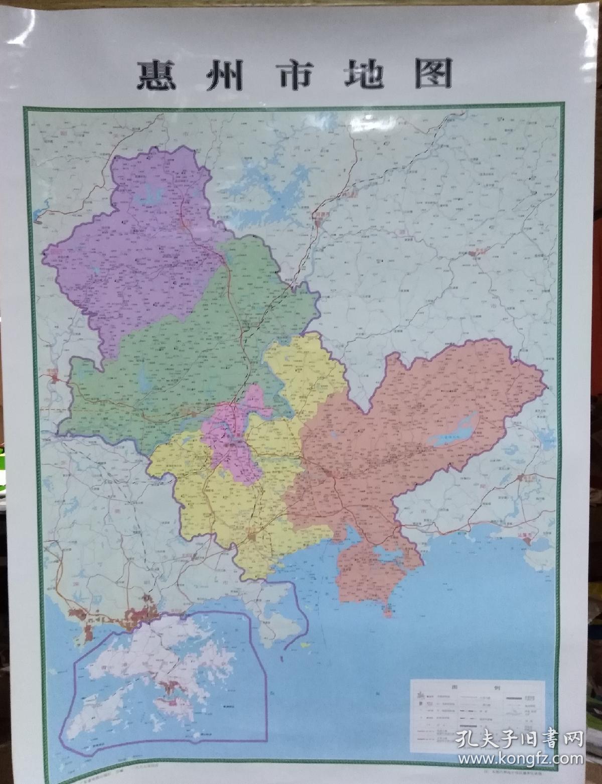 惠州市地图