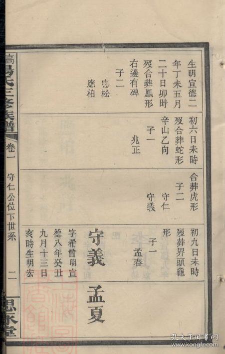 高陇汤氏三修族谱: [萍乡]复印本