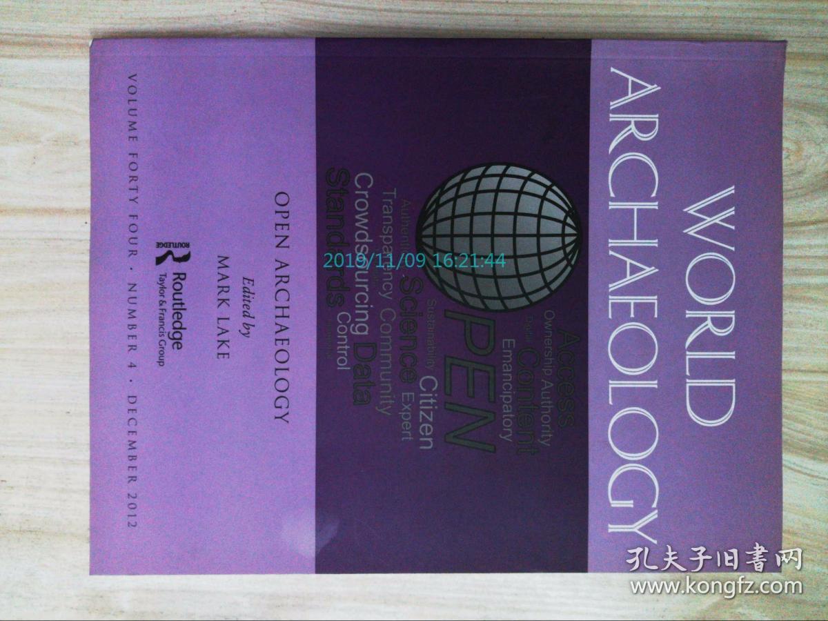 world archaeology 2012/12 世界考古学学术期刊