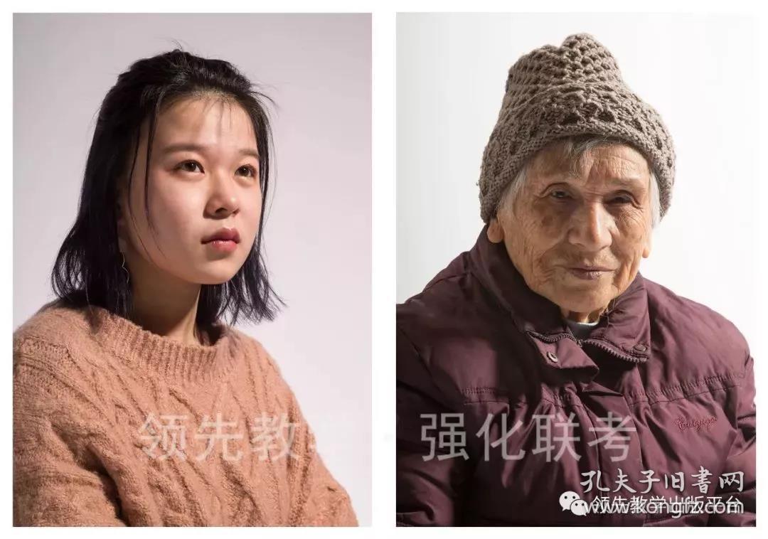强化联考头像照片2019领先教学素描写生中青老年多角度争霸演绎