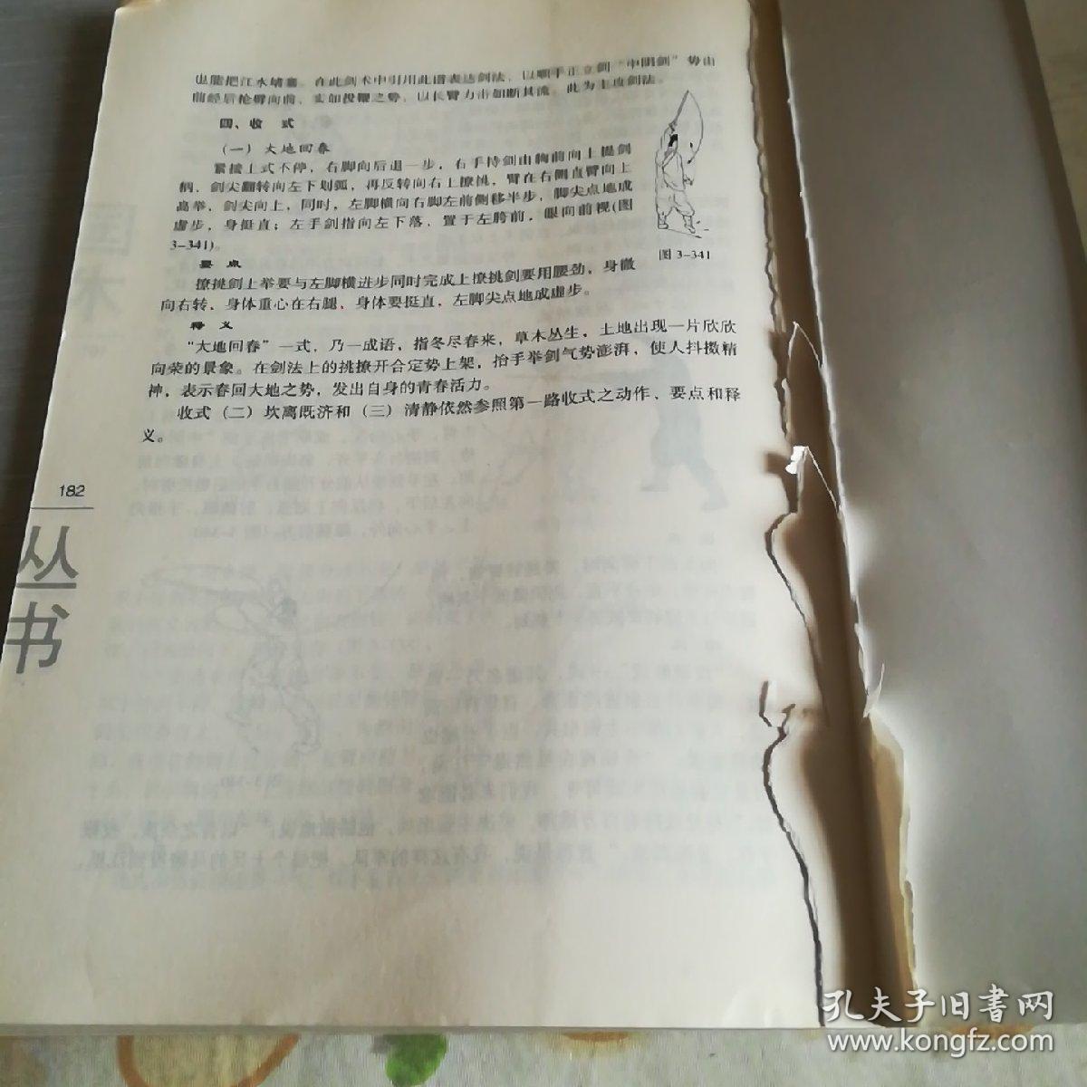 七五品                      本册书附录李景林原存《武当剑》古剑谱