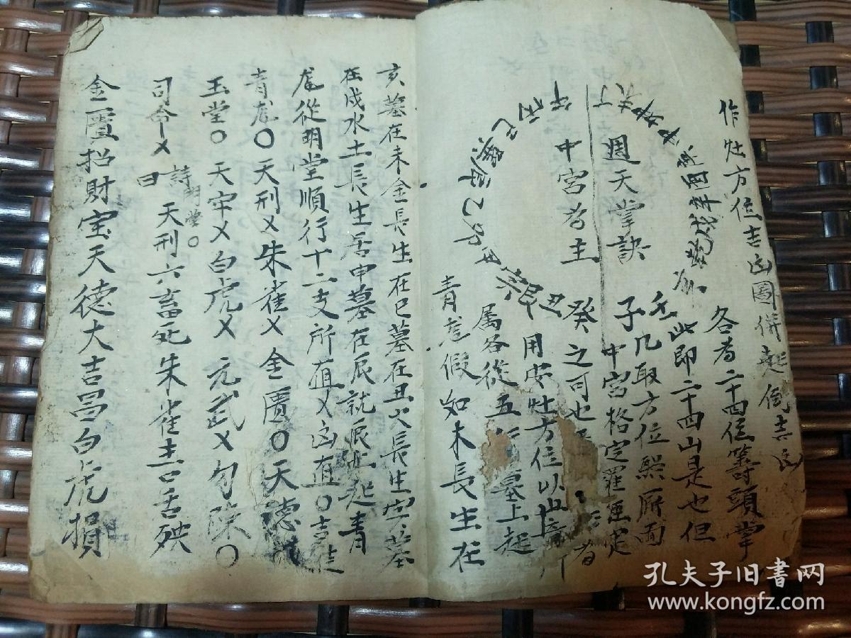 b2974 江西万载县流传的民间治病小法:周天掌诀,起咒
