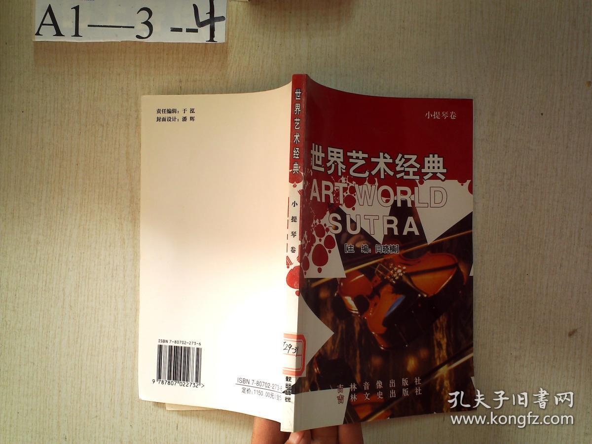 世界艺术经典 小提琴卷 c2175
