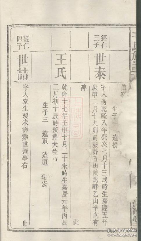 毛氏族谱: [长沙]复印本