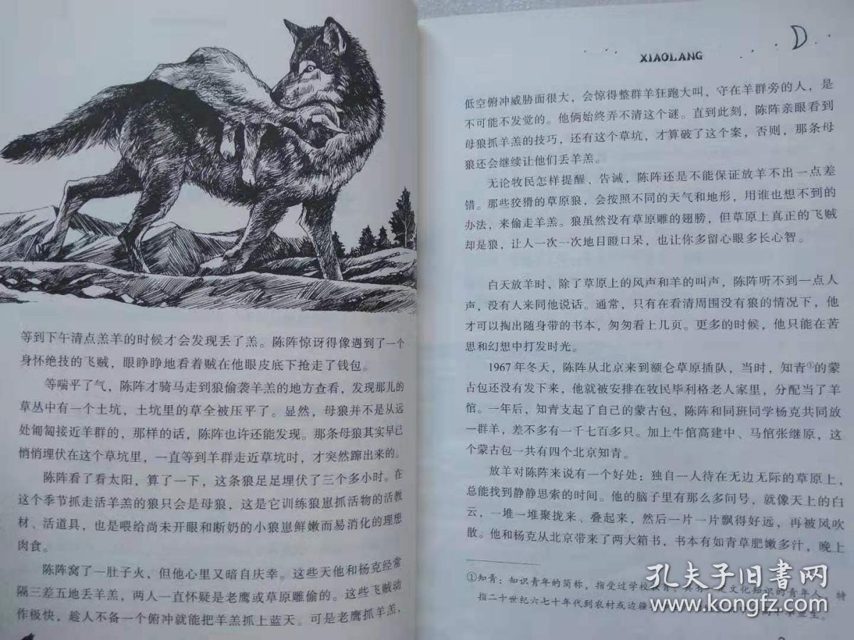 小狼小狼--姜戎著.浙江少年儿童出版社.2010年