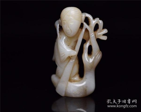 和田玉人摆件