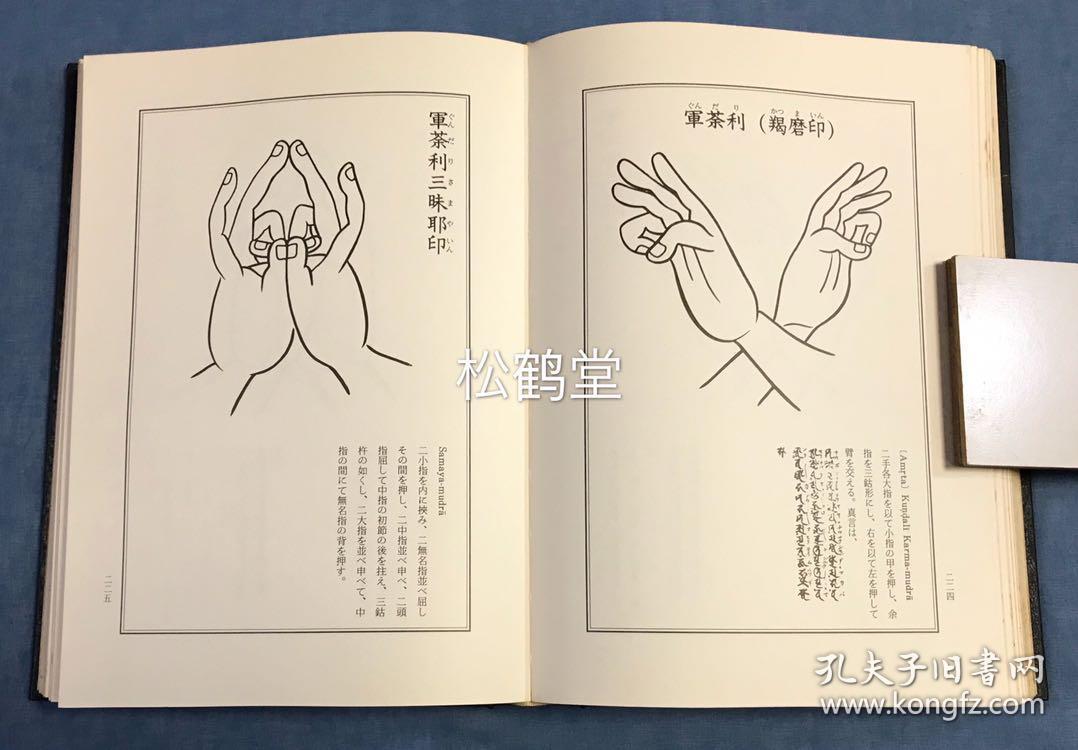 佛教,密宗,密教手印,拳印图册,内收各式法印约300余种,大凡佛,菩萨