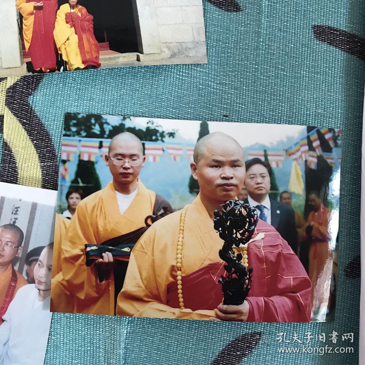 云居山真如禅寺方丈一诚法师(已故)现纯闻法师及师兄弟大量照片一堆.