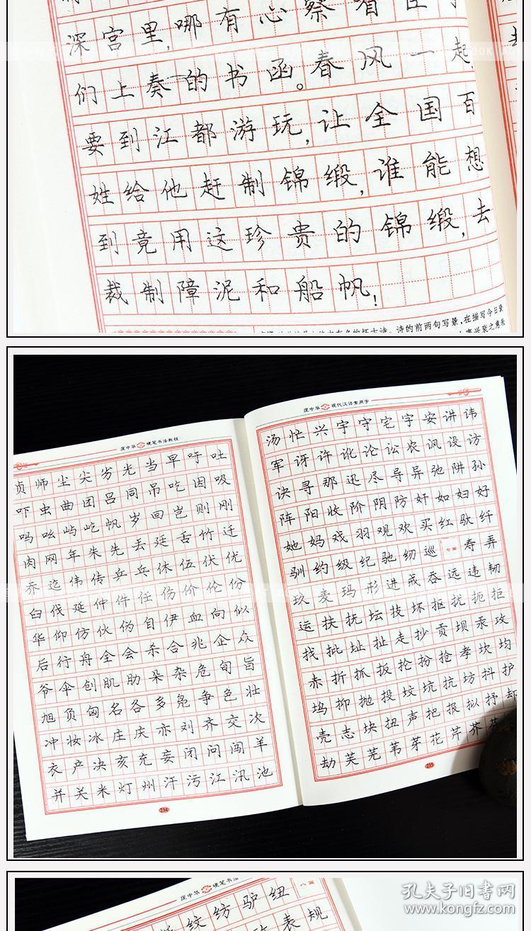 庞中华硬笔书法教程 上海交通大学出版社 全新 正版 书法技法 字帖
