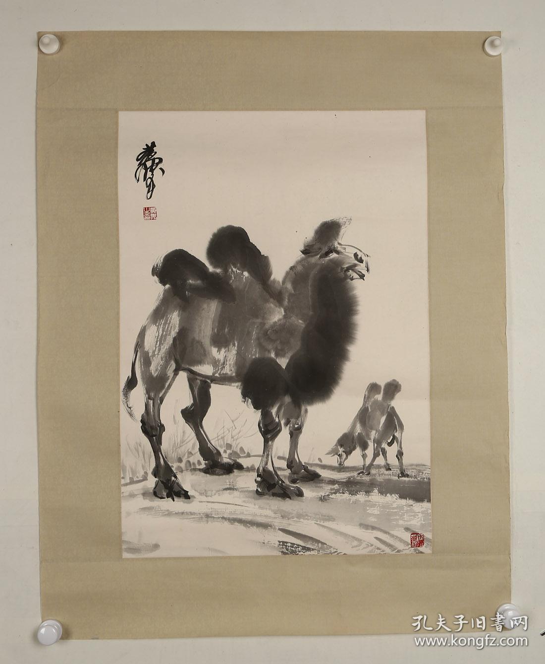 【保证手绘】 黄胄,享誉世界的大画家,集大成者,画作生活气息浓厚,画