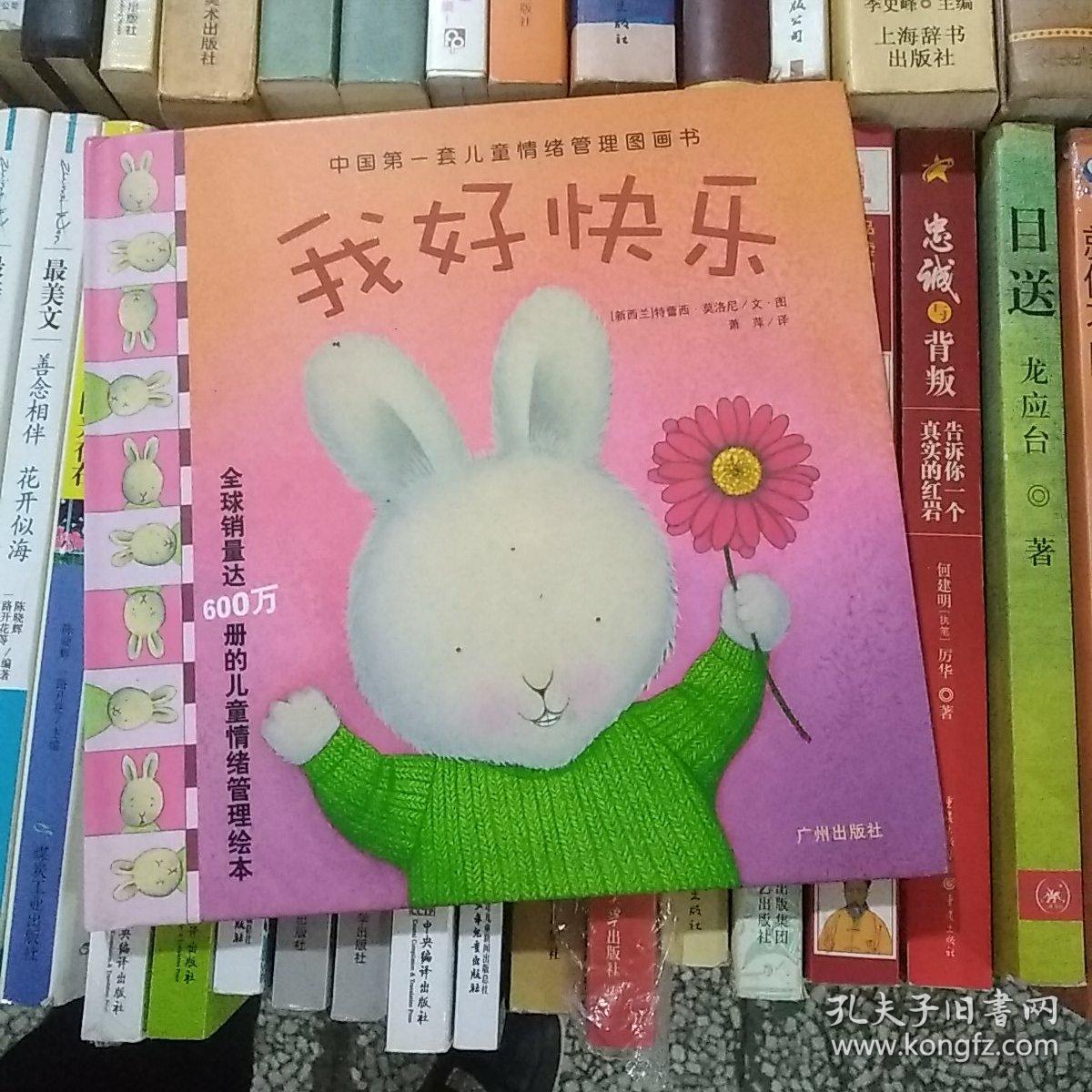 中国第一套儿童情绪管理图画书(我好快乐)(我不愿悲伤