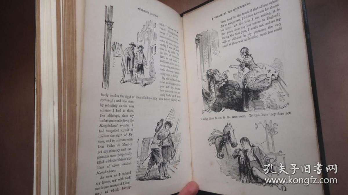1885 年jonathan swift _ gulliver"s travels《格列佛游记》经典全