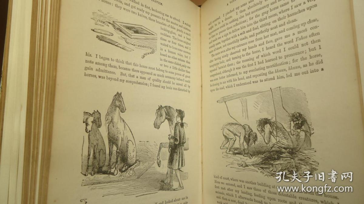 年jonathan swift _ gulliver"s travels《格列佛游记》经典全插图初